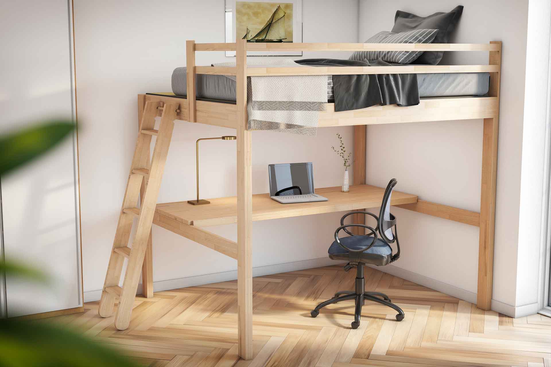Mezzanine Tree House - Space-saving ideas