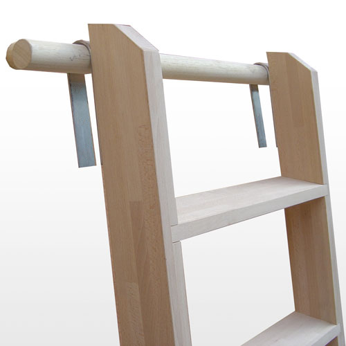 escalier en bois - détail d’accrochage